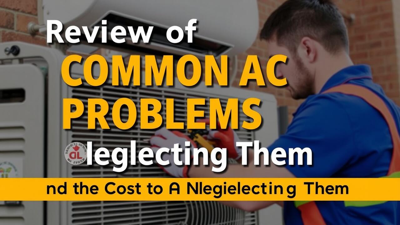 Review of Common AC Problems and the Cost of Neglecting Them